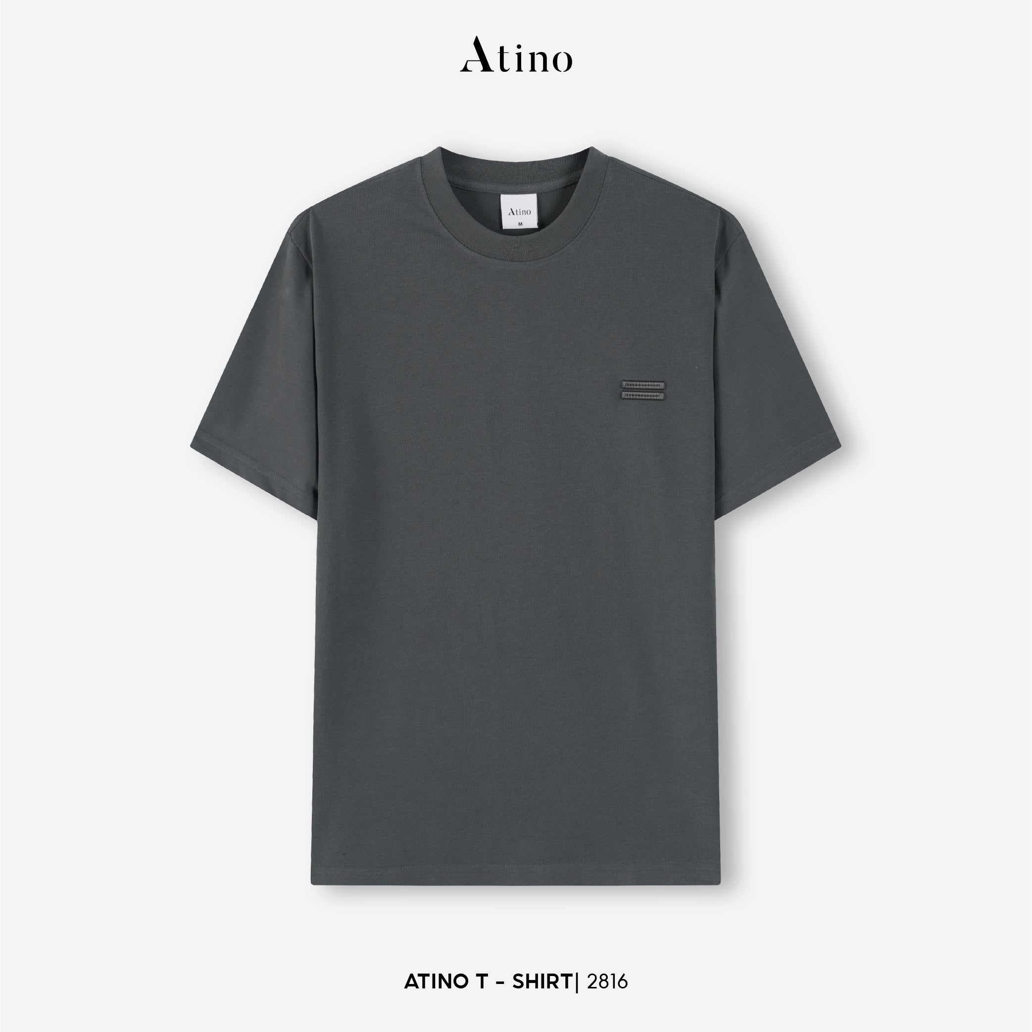 Shine Pride Tee — Charcoal